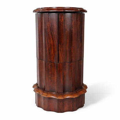 Art Deco Victorian Octagonal Drinks Cabinet / Jardinière Stand