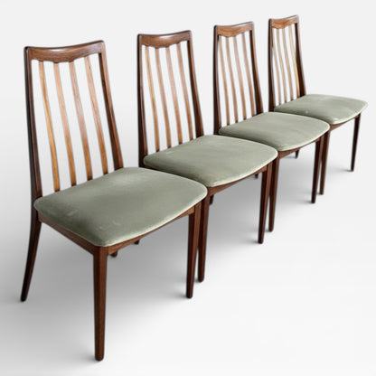 Mid Century Teak Chairs – Set of 4 G Plan Leslie Dandy Vintage Dining Seats