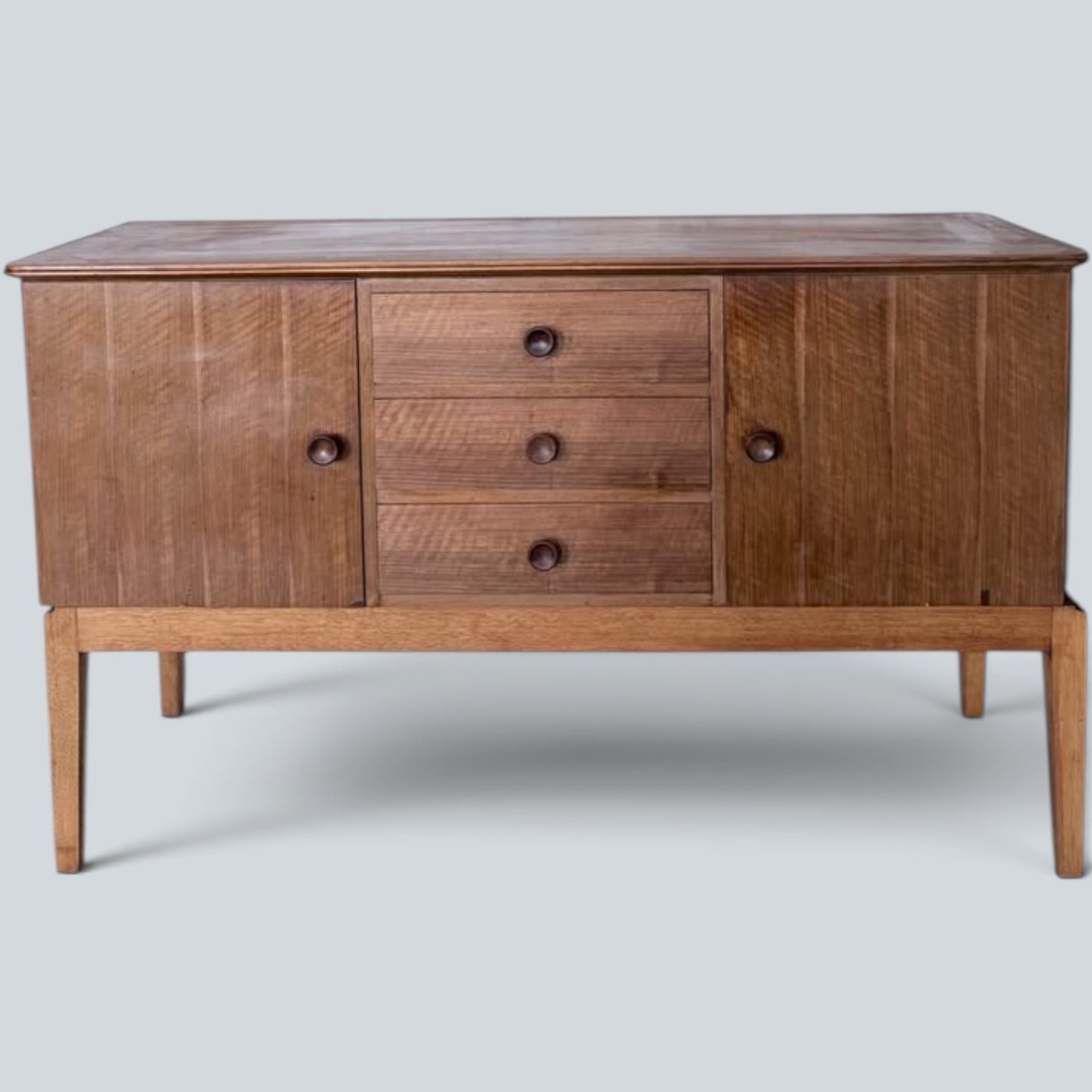 Mid Century Gordon Russell of Broadway Walnut Sideboard Cabinet