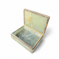 Italian Onyx Jewellery Box – Polished Green Marble Mid Century Jewelry Storage