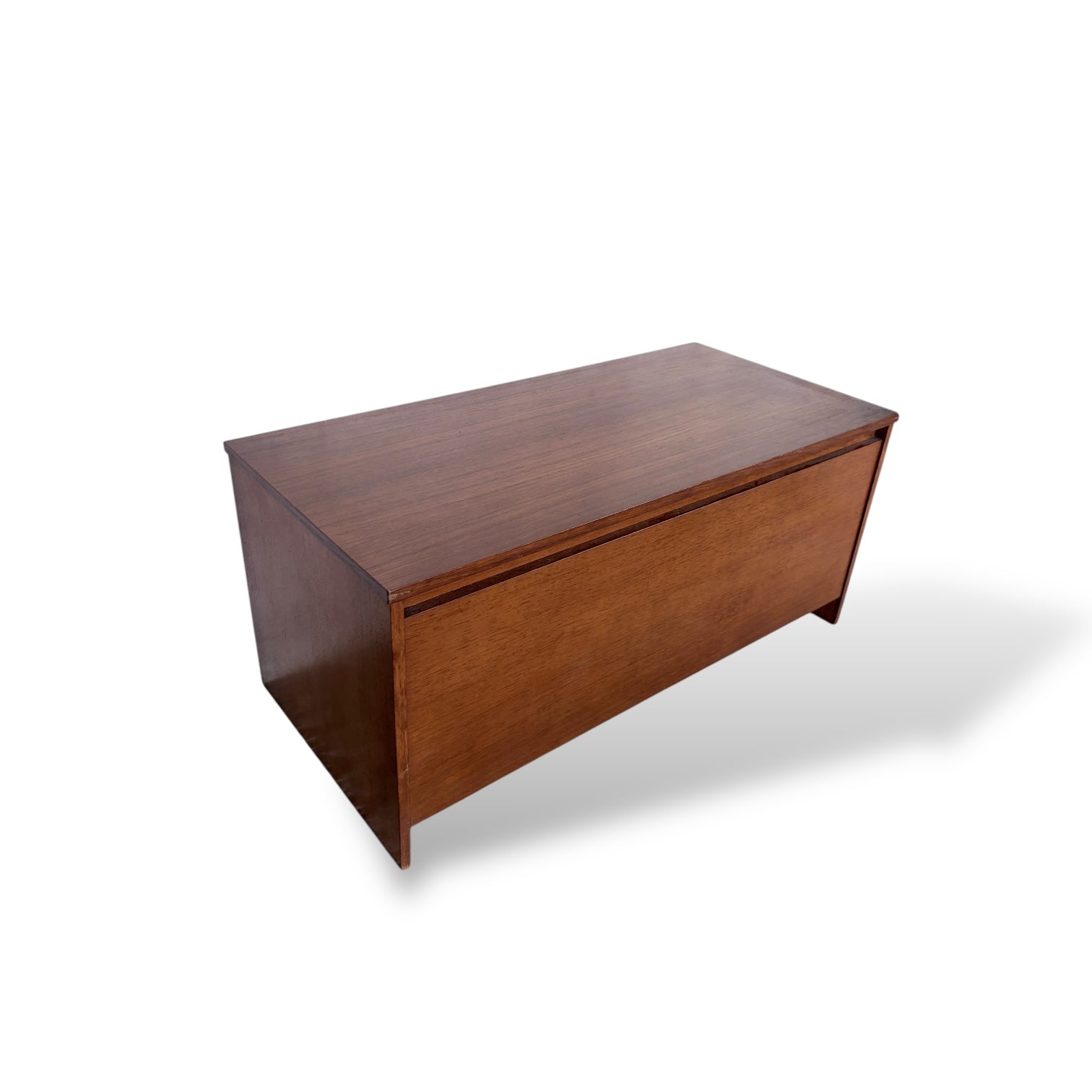 Avalon Teak Blanket Box – Mid Century Storage Chest — view 5
