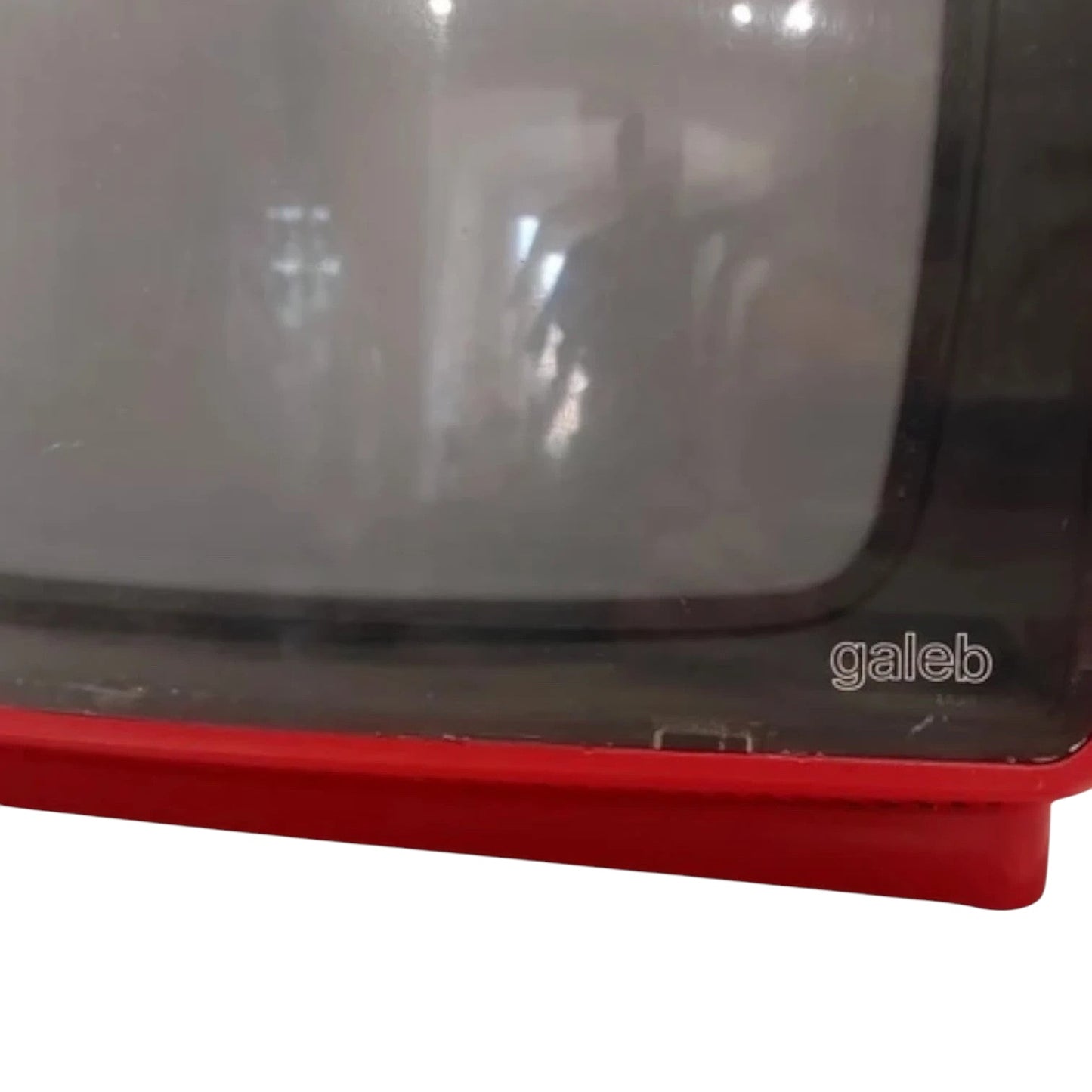 Mid Century Yugoslavian Red Portable Television