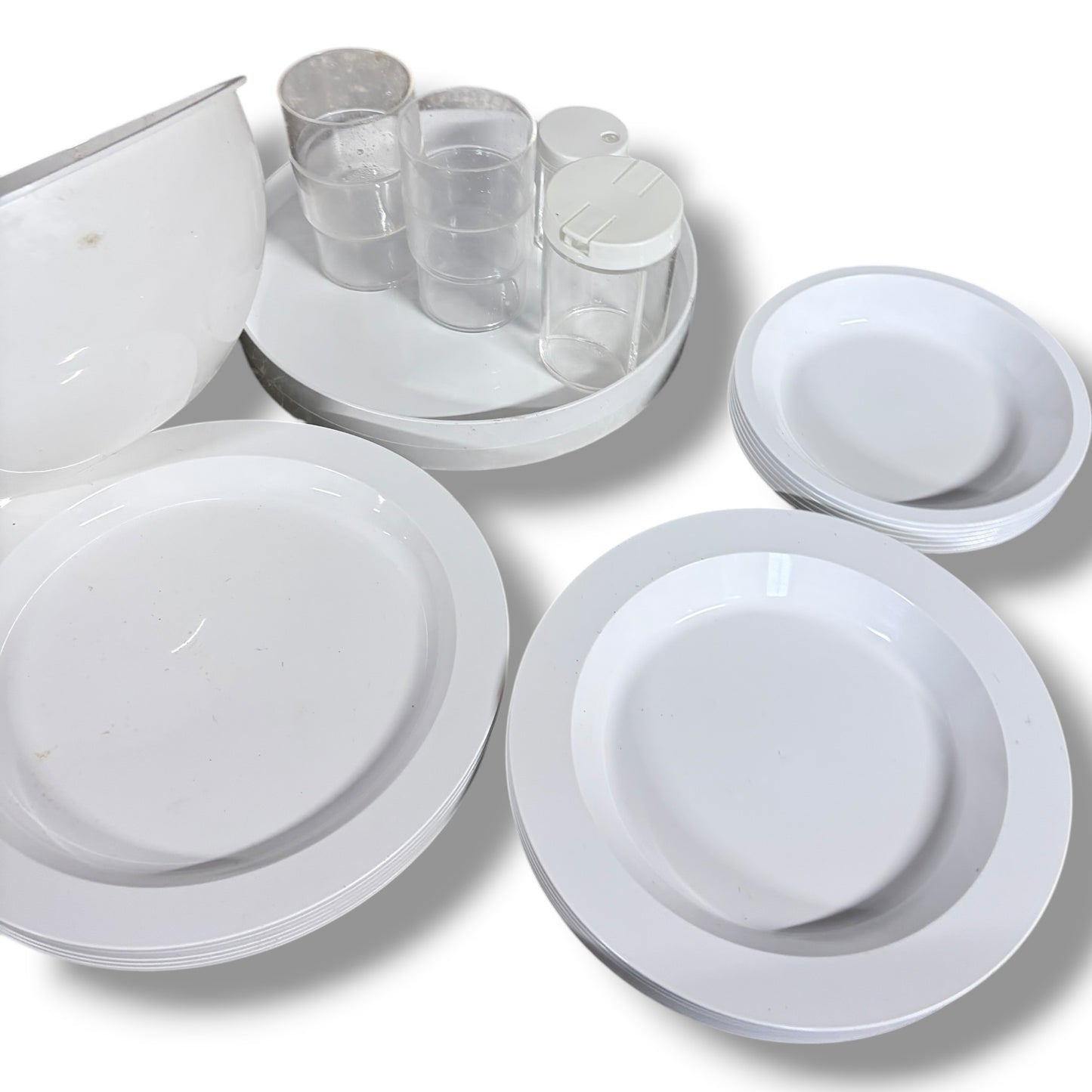 Vintage Picnic Set – Classic Italian Design Modular Camping Tableware Kit