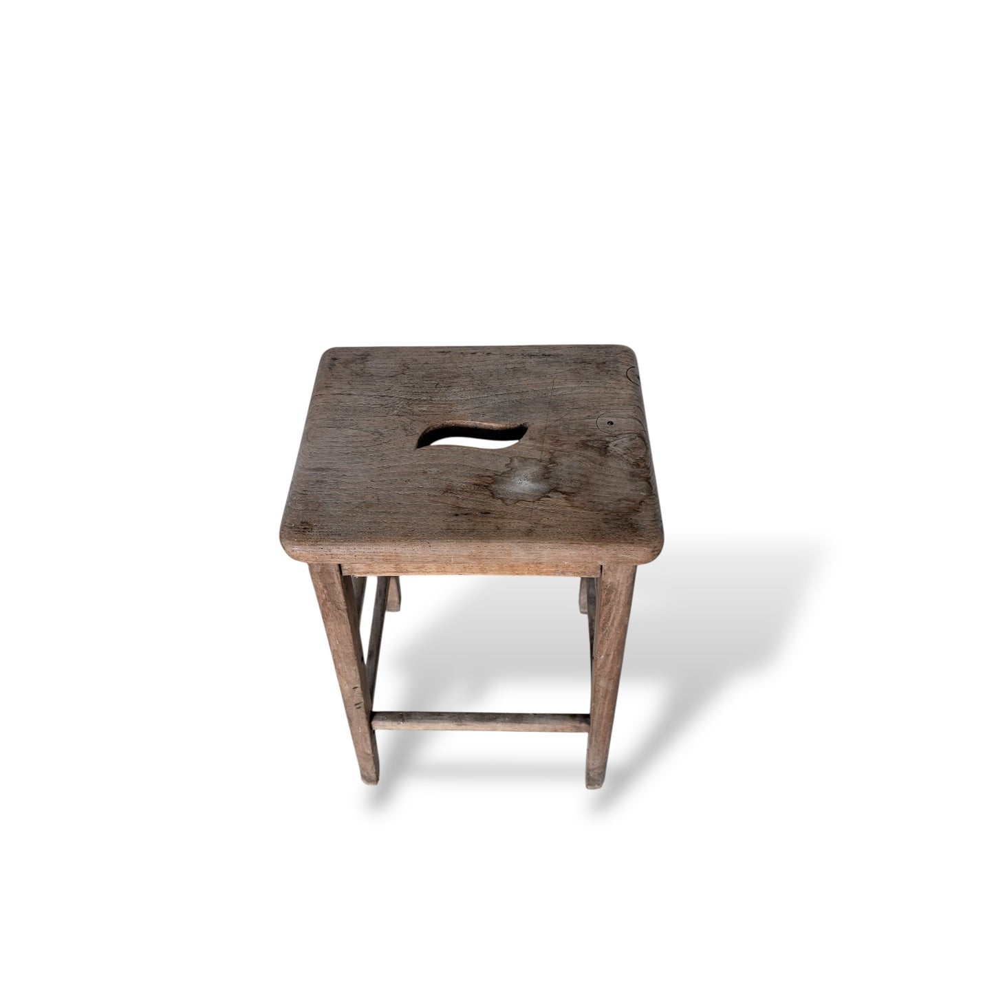 Rustic Oak & Pine Bar Stool