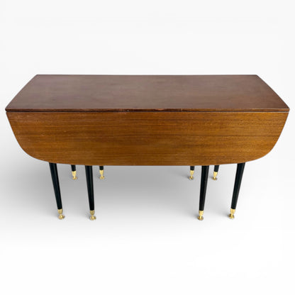 G Plan Dining Table – Mid Century Drop Leaf Spider Leg Folding Table