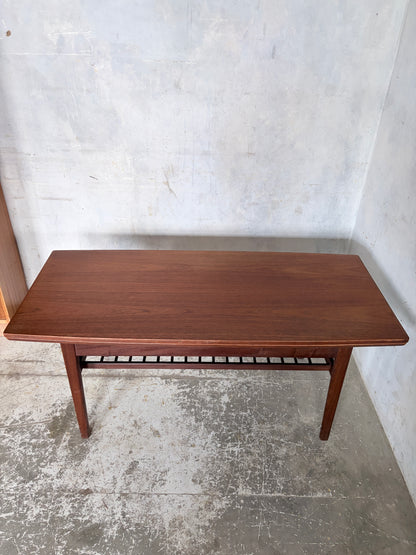 Mid Century Danish Metamorphic Elevator Dining / Coffee Table by Kai Kristiansen