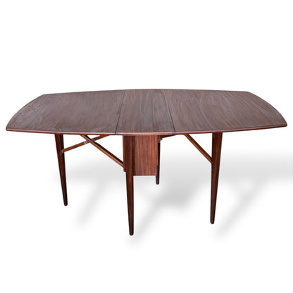 Mid-Century Teak Drop Leaf Dining Table & Chairs by Elliots of Newbury