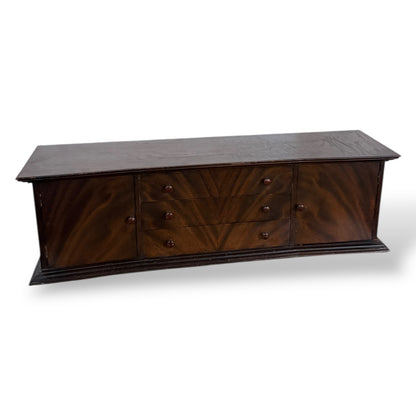 Antique Walnut & Mahogany Writing Bureau Box