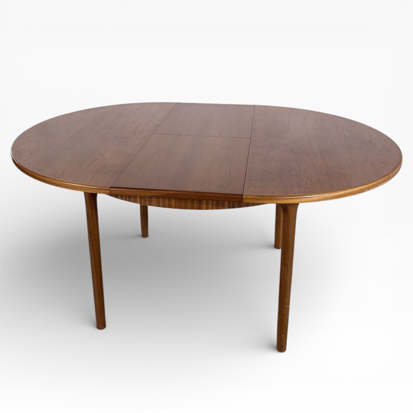 Vintage McIntosh Round Extending Dining Table, c.1960s — view 6