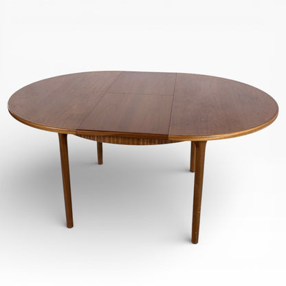 Vintage McIntosh Round Extending Dining Table, c.1960s — view 6