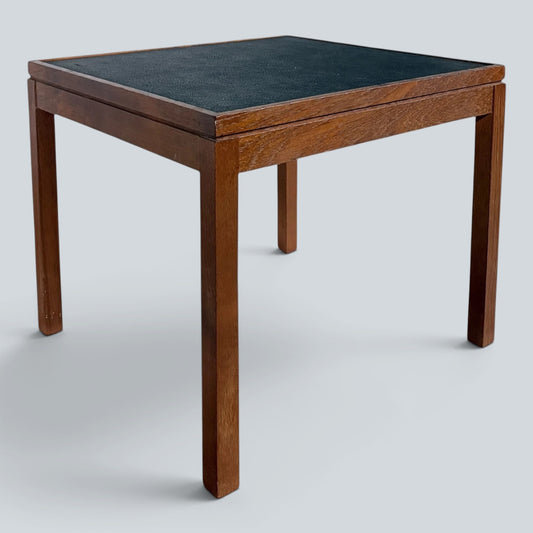 Vintage Hacker Radio Turntable Stand Mid Century Record Player Table Teak Side Table