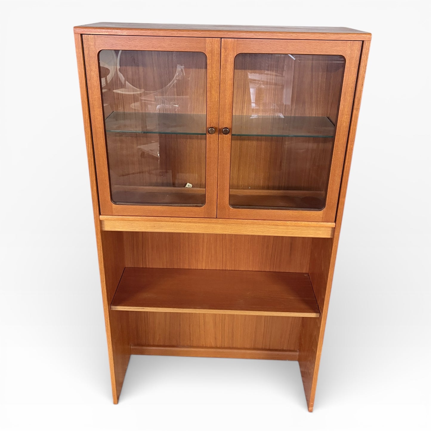 G Plan Mid-Century Teak Bookcase Display Cabinet