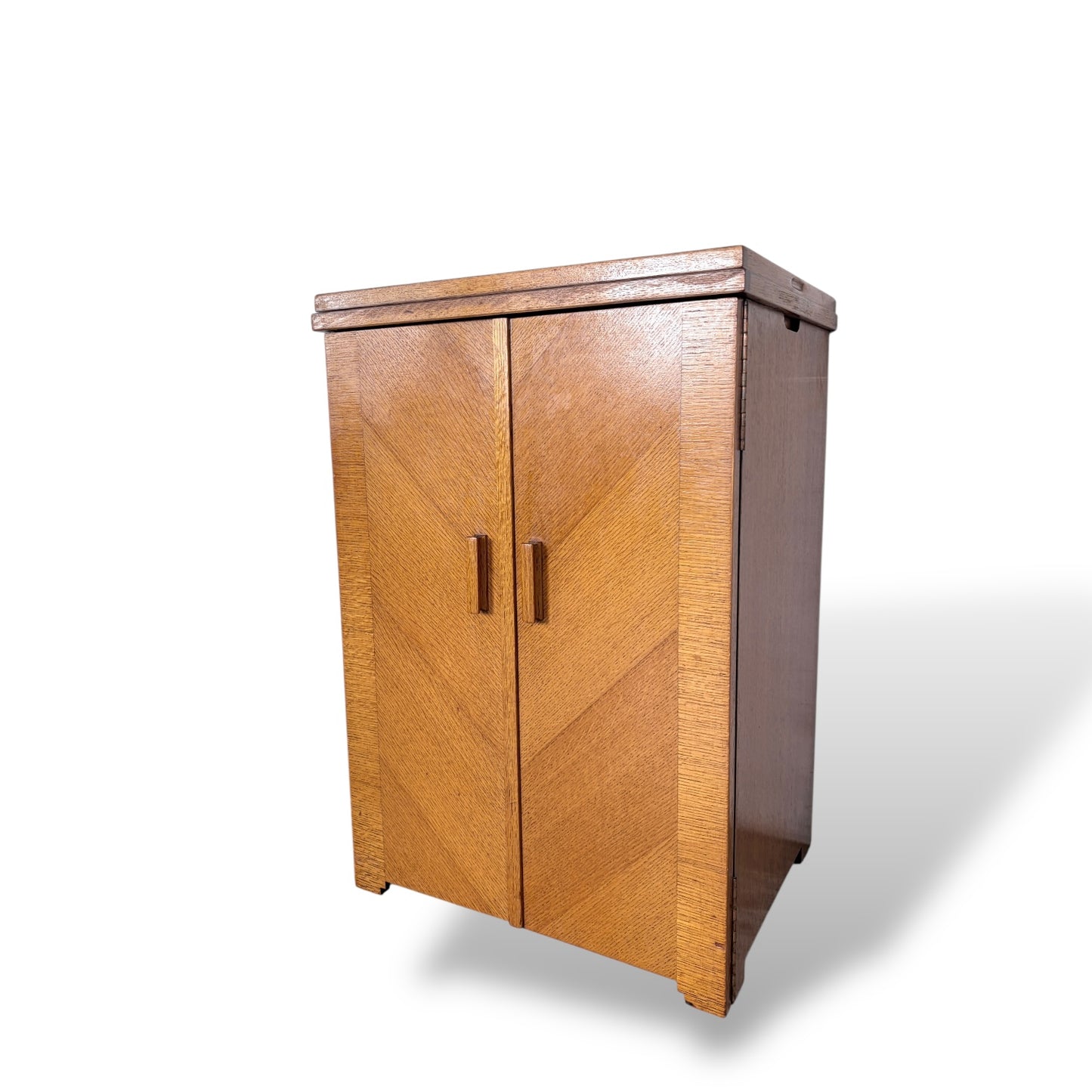 Antique Oak Singer Sewing Machine Cabinet