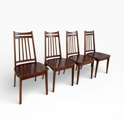 Elliotts of Newbury Mid-Century Dining Chairs – Set of Four