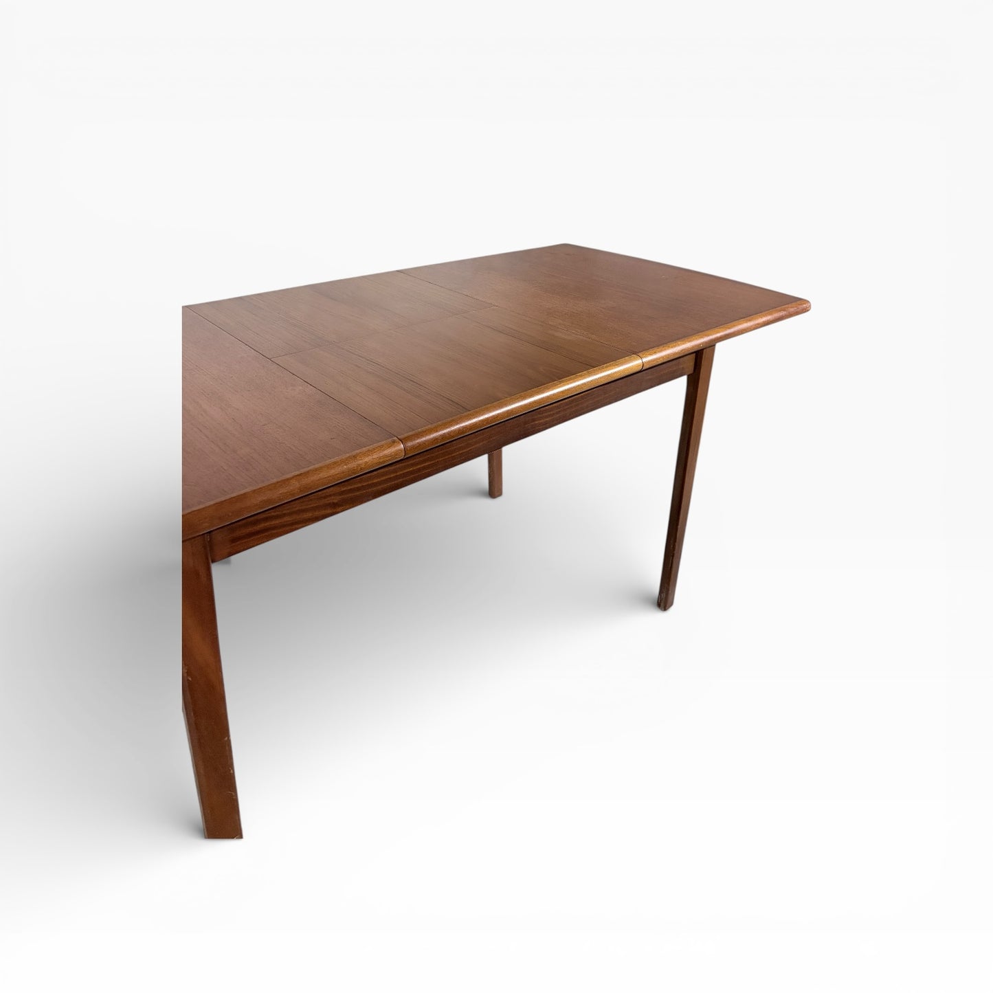 Mid-Century Meredew Teak Extending Dining Table with Leaf – 1960s British Design