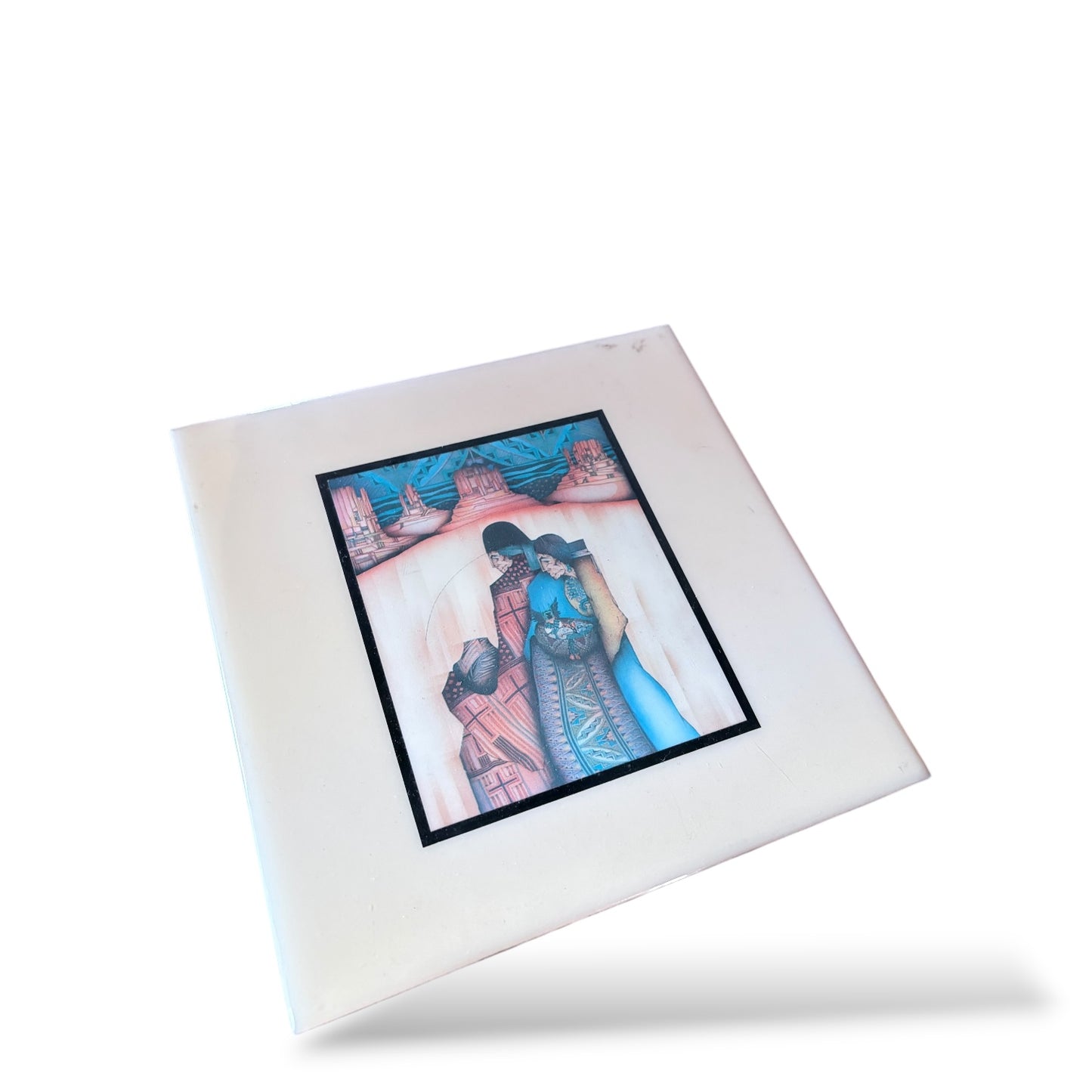 New Mexico Ceramic Tile – Vintage Southwestern Wall Art Decorative Plaque