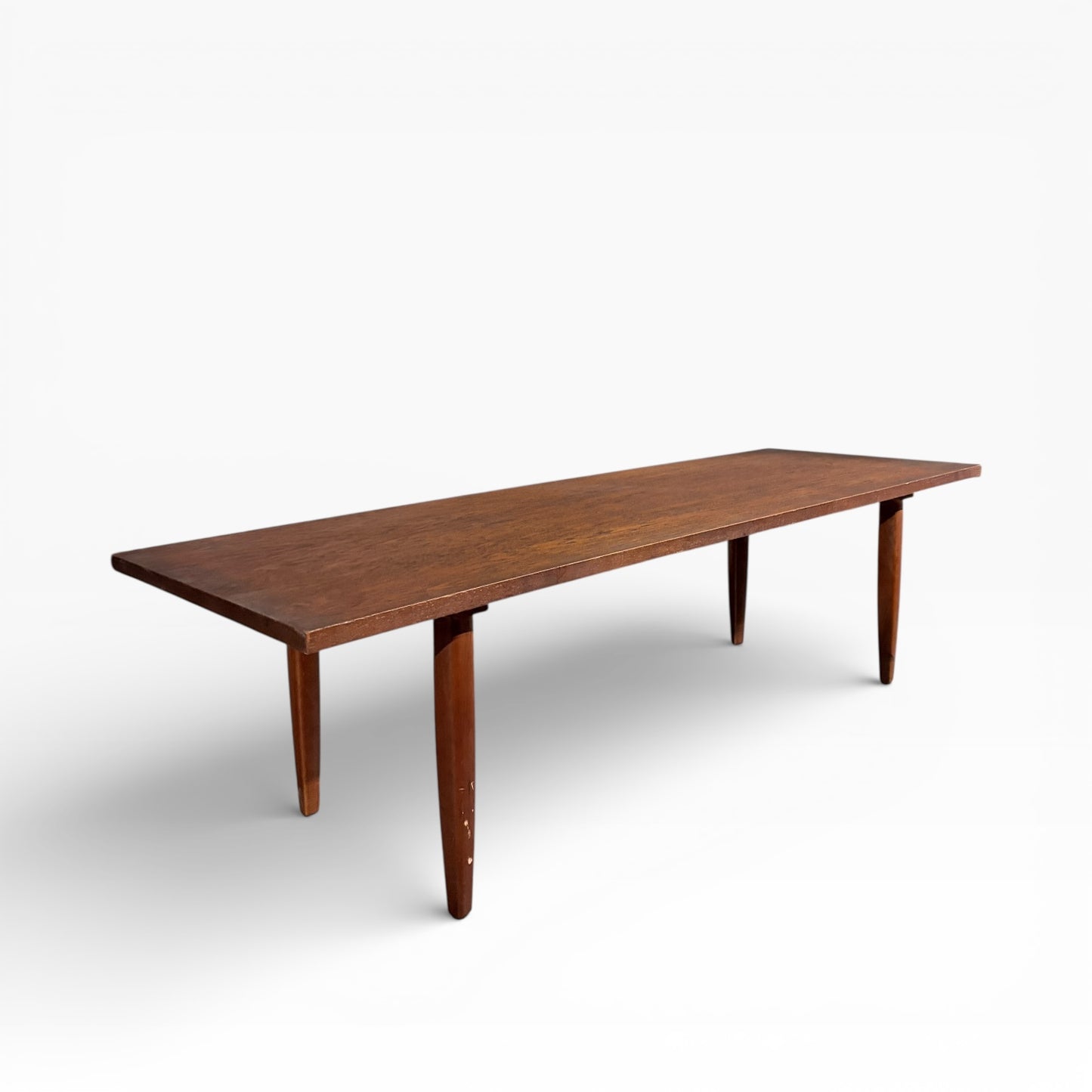 Teak Surfboard Coffee Table, Mid-Century Modern, 1960s