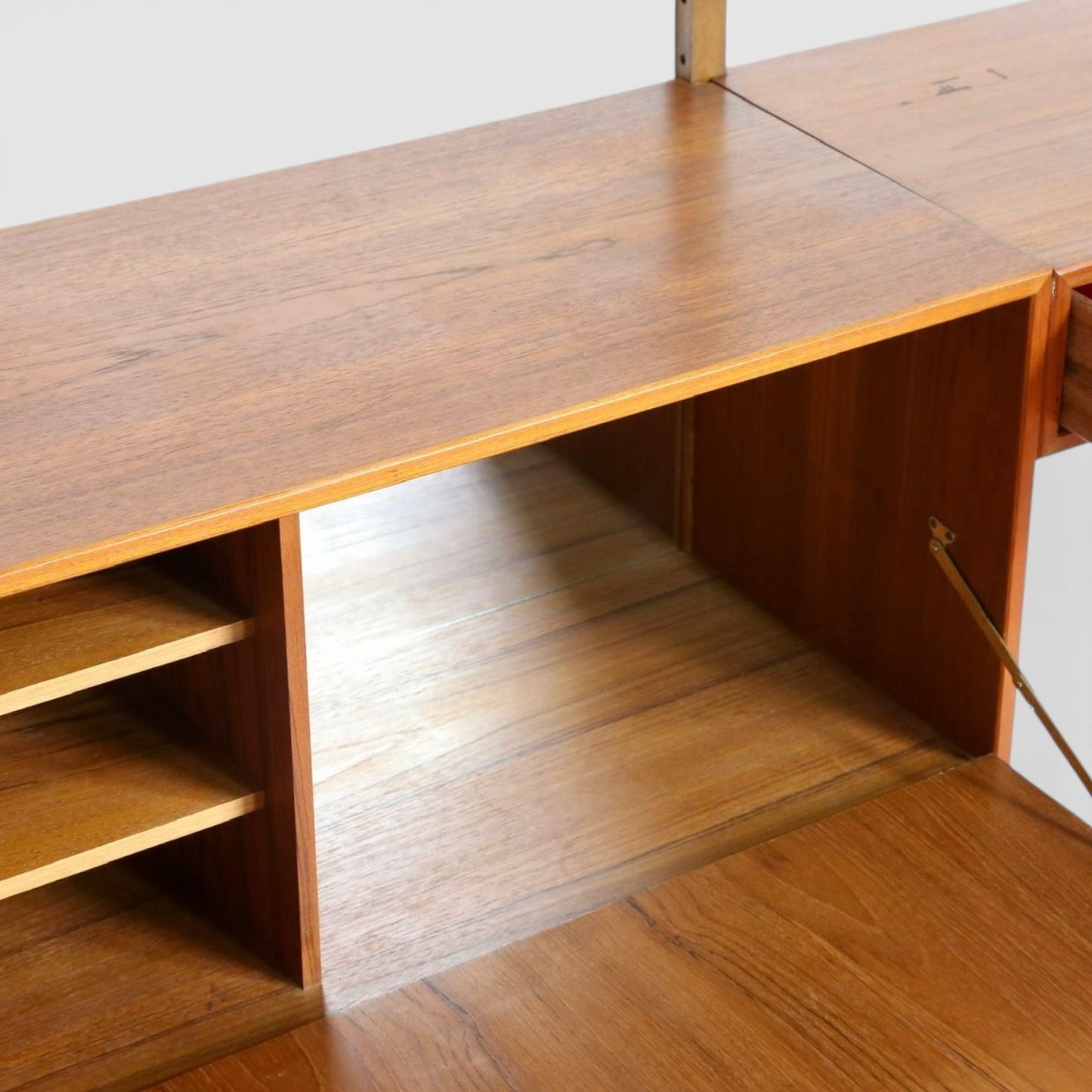 Danish Mid-Century Ladderax Wall Unit by Rud Thygesen & Johnny Sørensen for Hansen & Guldborg, 1960s