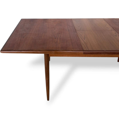 G Plan Fresco Teak Dining Table & Four Afromosia Cane Dining Chairs