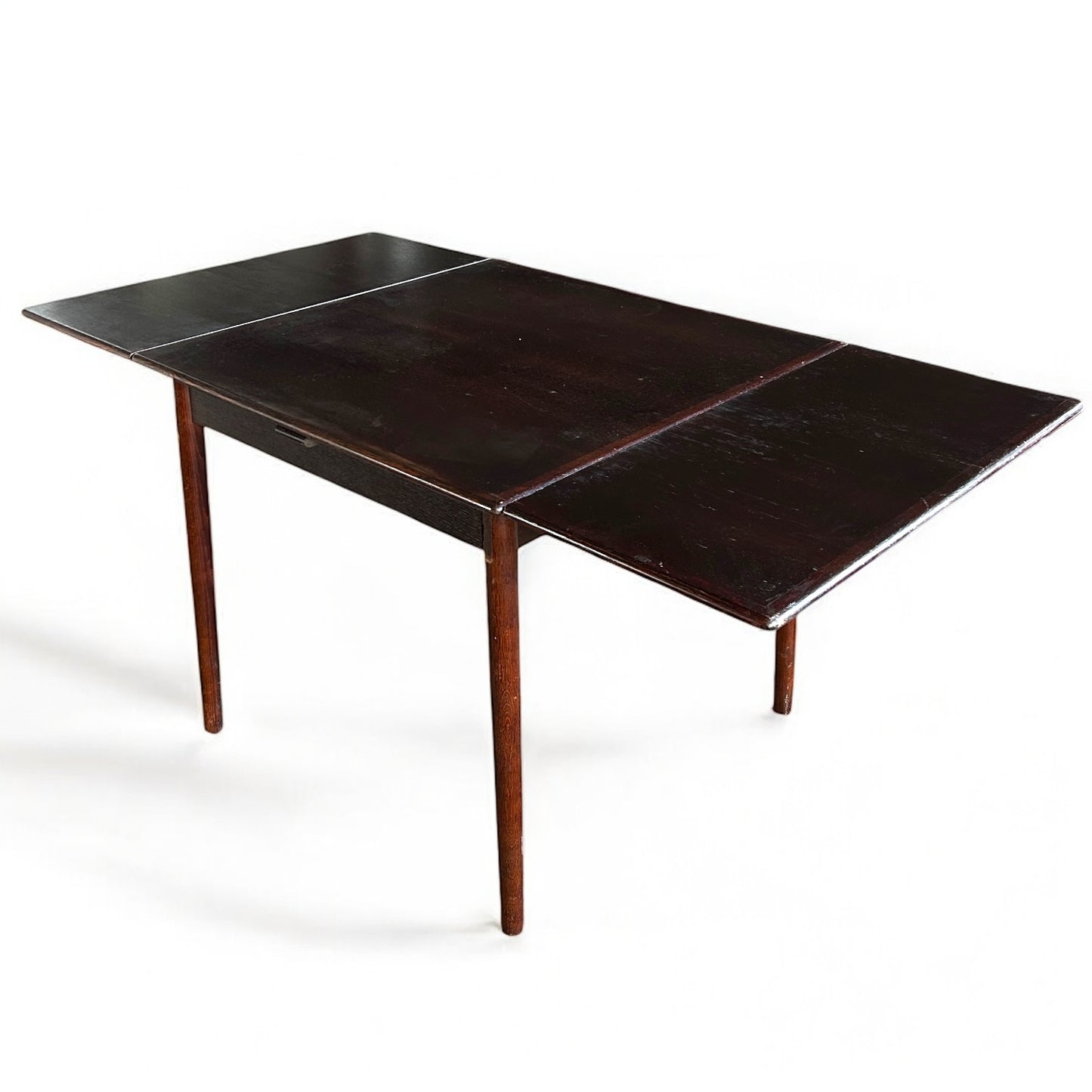 Mid-Century Modern Danish Extendable Rosewood Dining Table