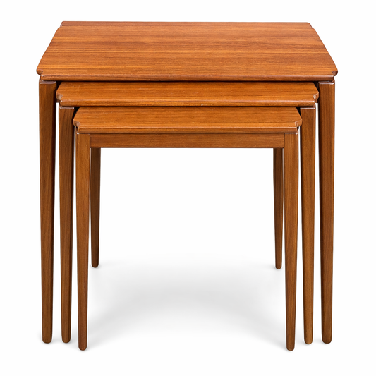 Mid-Century Teak Nest of 3 Tables by Richard Hornby