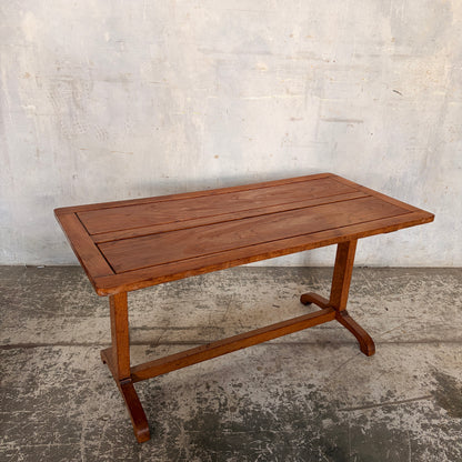 Art Deco Tiger Oak Coffee Table Attributed to Heals