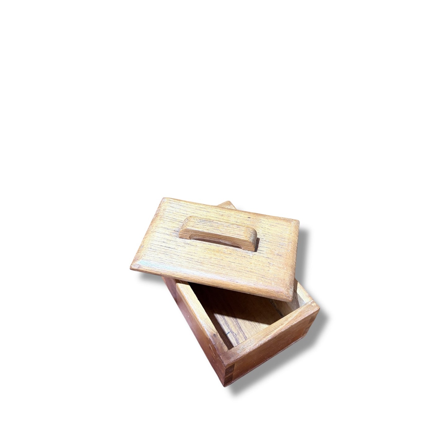 Oak Lidded Jewellery Box – Solid Wood Storage