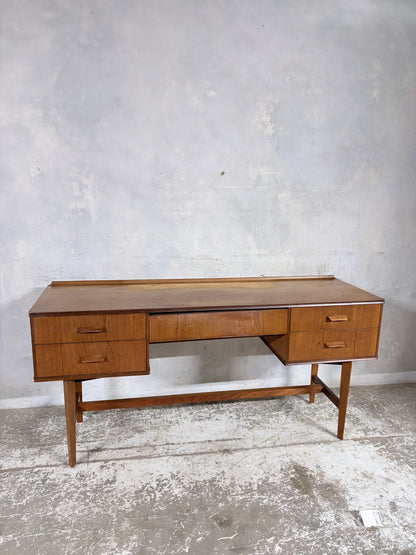 Vintage Gimson & Slater Teak Desk / Dressing Table