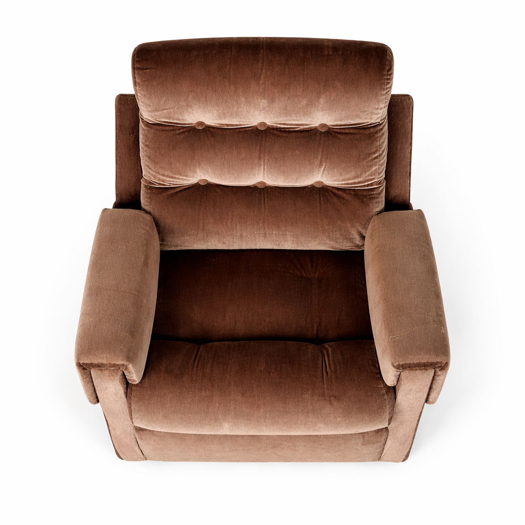 Vintage Parker Knoll Chenille Armchair