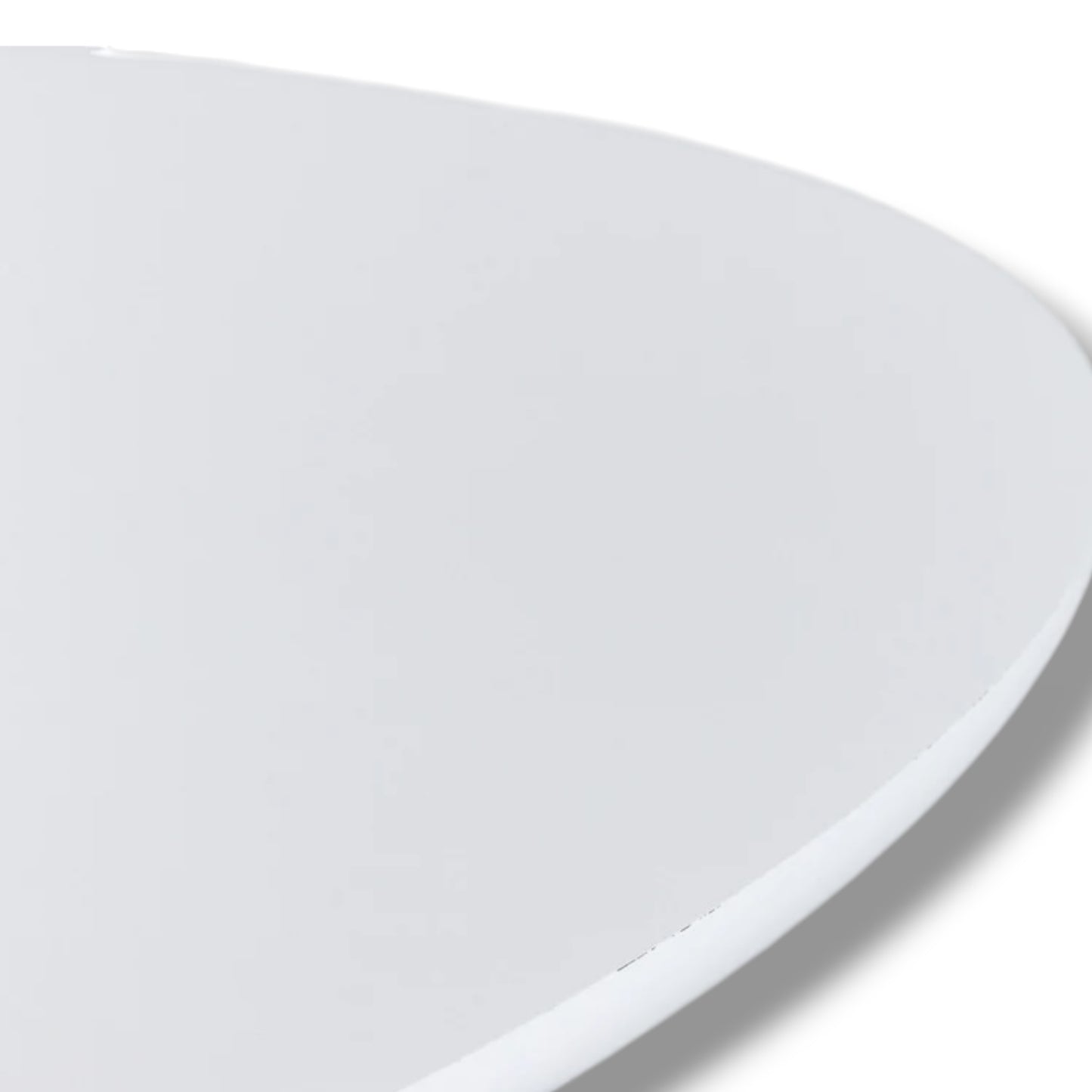 Tulip Dining Table – 1960s Maurice Burke Mid Century White Fibreglass Pedestal Base