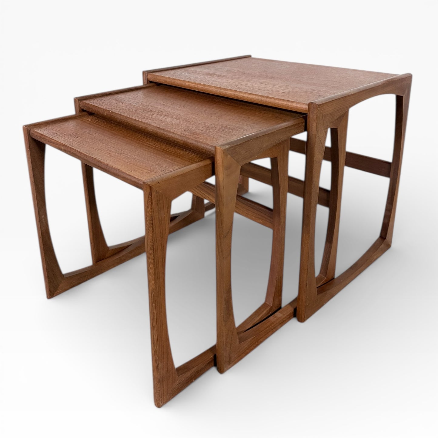G Plan Quadrille Teak Nest of Tables – Mid-Century Modern