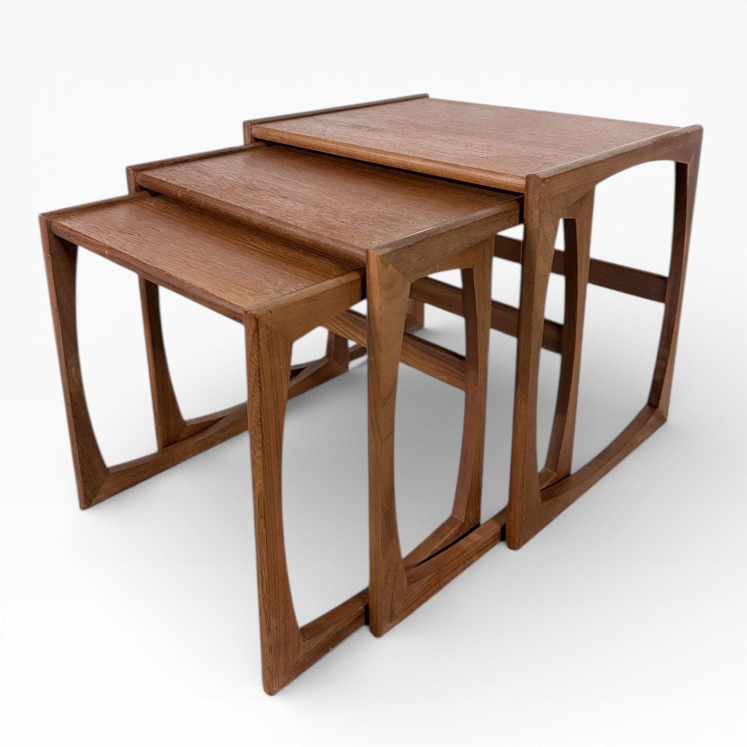 G Plan Quadrille Teak Nest of Tables – Mid-Century Modern