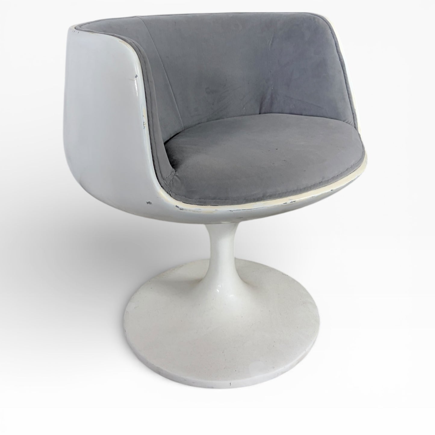 Tulip Swivel Chair – Mid Century Fibreglass Armchair by Eero Aarnio