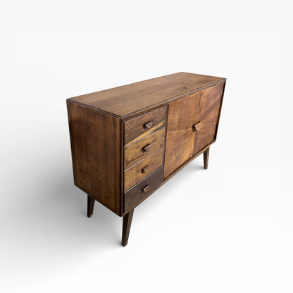Art Deco Oak Compact Sideboard — view 5