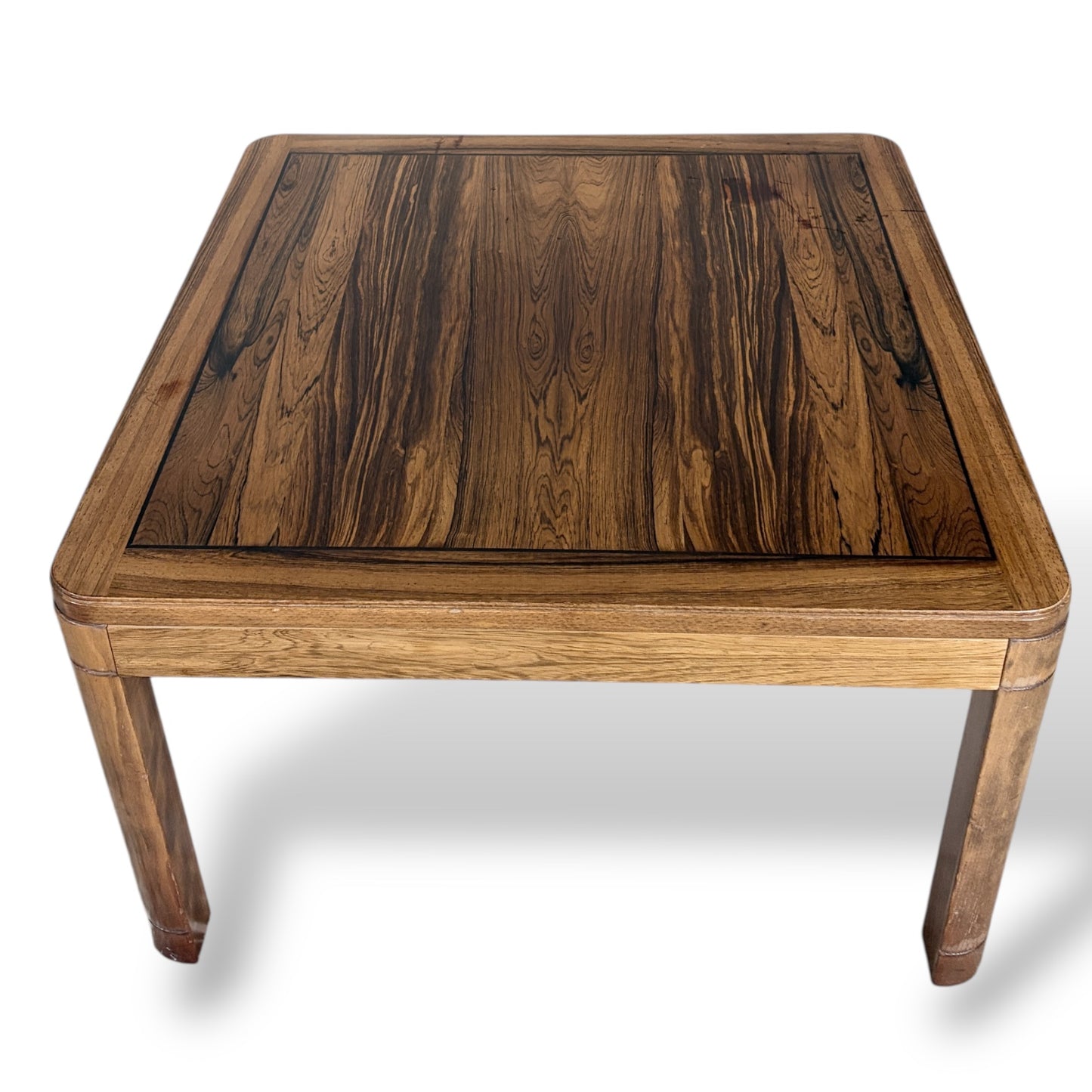 Mid-Century Swedish Rosewood Square Coffee Table by Ulferts