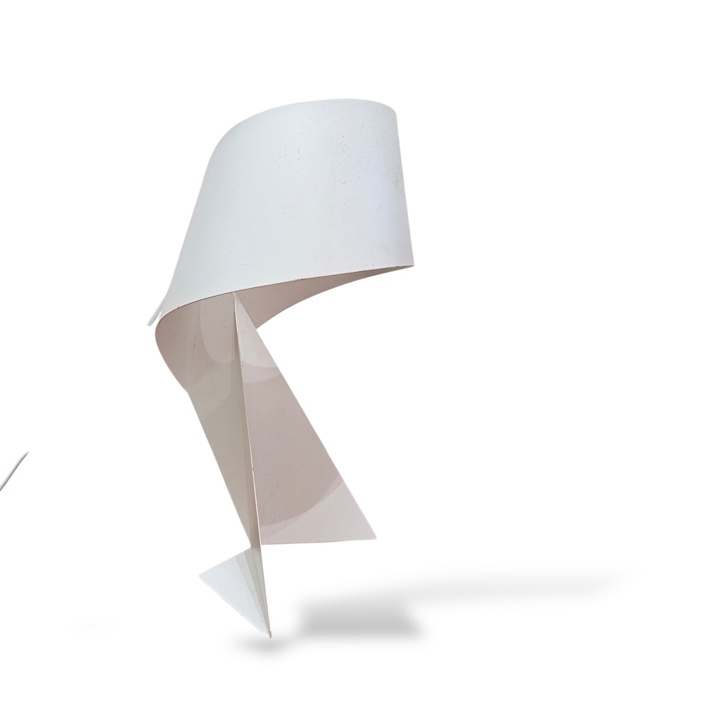 Space Age Metal Ribbon Table Lamp by Habitat