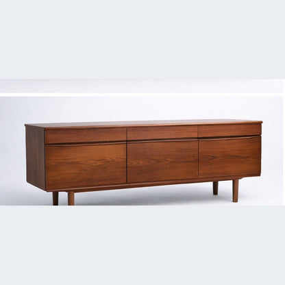 Mid Century Stonehill Teak Sideboard / Long Lowboard Cabinet