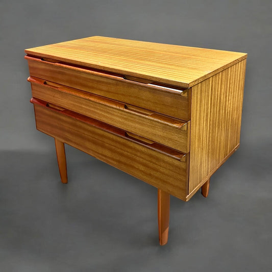 mid century Scandinavian teak chest of drawers