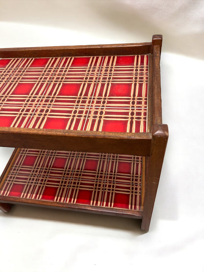 mid century Danish tile trolley