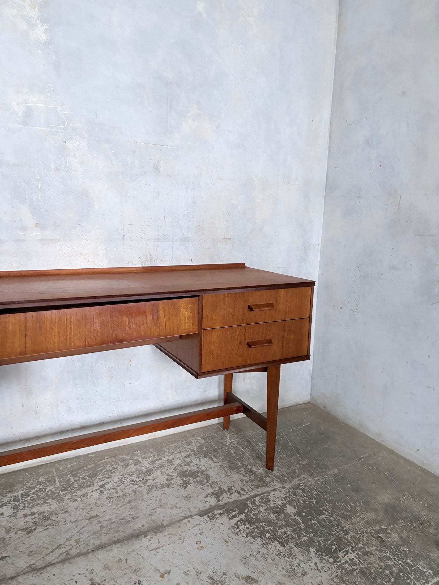 Mid Century Gimson & Slater Teak Desk / Dressing Table