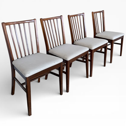 Morris of Glasgow Mid Century Dining Chairs – Set of Four