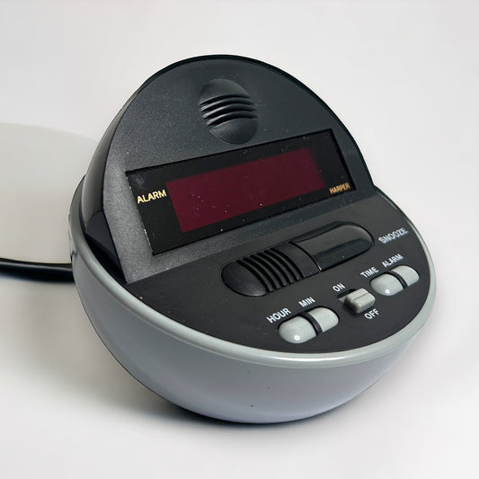 Vintage Space Age Sphere Alarm Clock