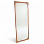 Danish Teak Wall Mirror – Mid Century Modern Vintage 1960s Scandinavian Design