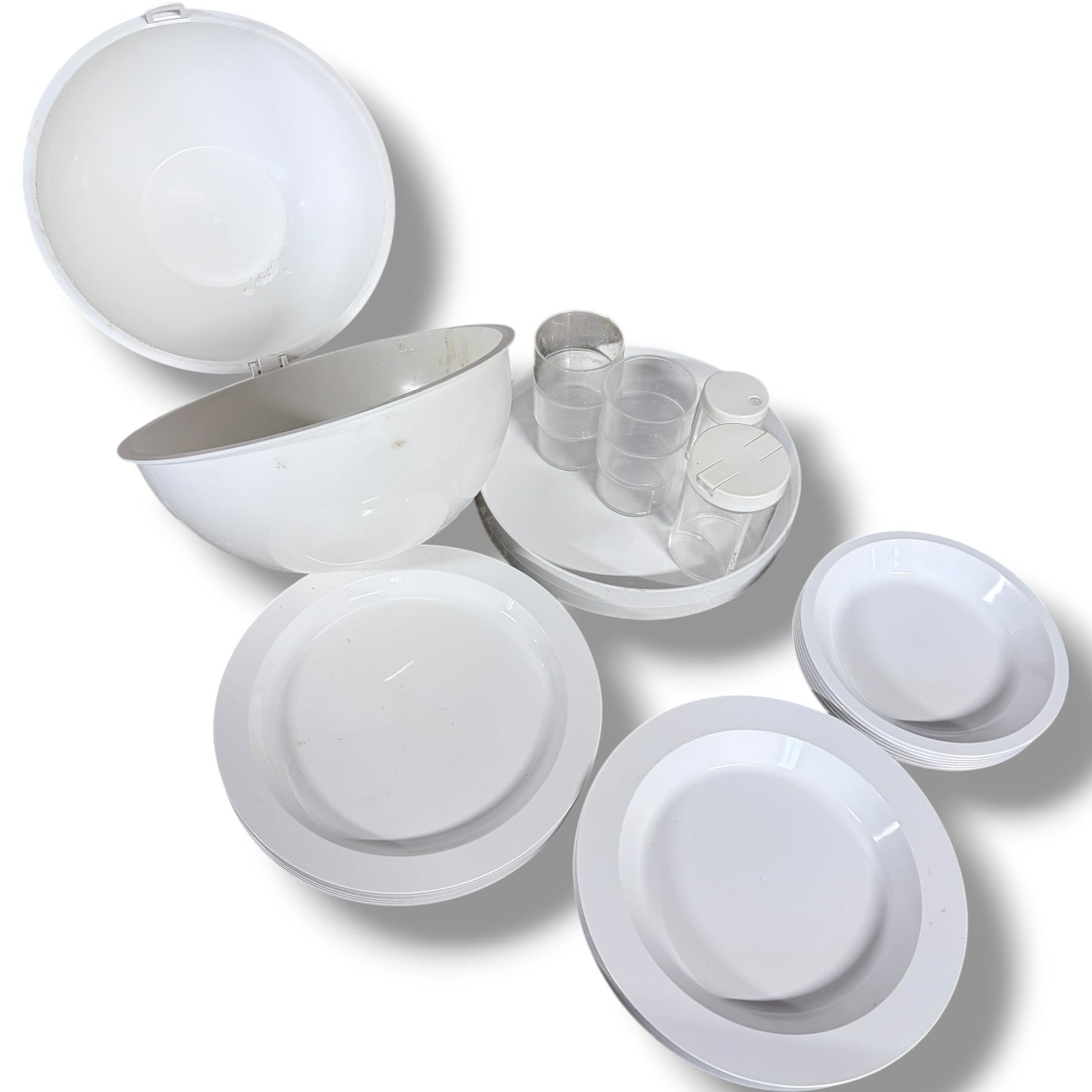 Vintage Picnic Set – Classic Italian Design Modular Camping Tableware Kit