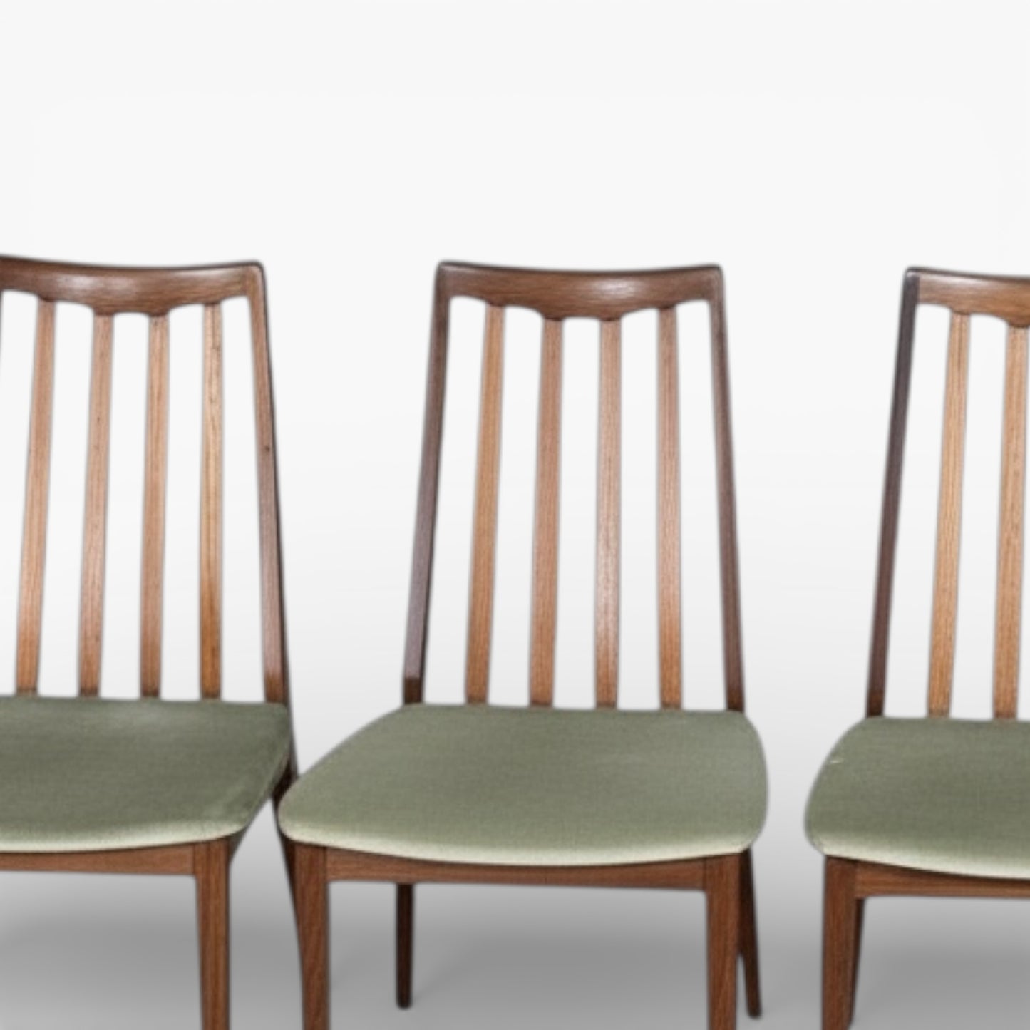Mid Century Teak Chairs – Set of 4 G Plan Leslie Dandy Vintage Dining Seats