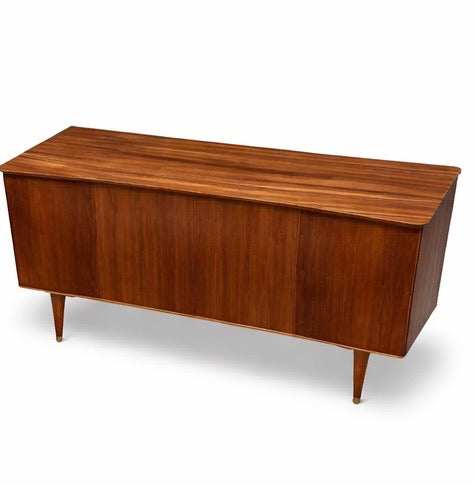 Vintage Uniflex Walnut & Teak Sideboard – Mid-Century — view 11