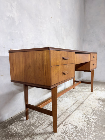 Vintage Gimson & Slater Teak Desk / Dressing Table