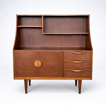 Mid Century Stonehill Teak Drinks Cabinet Sideboard