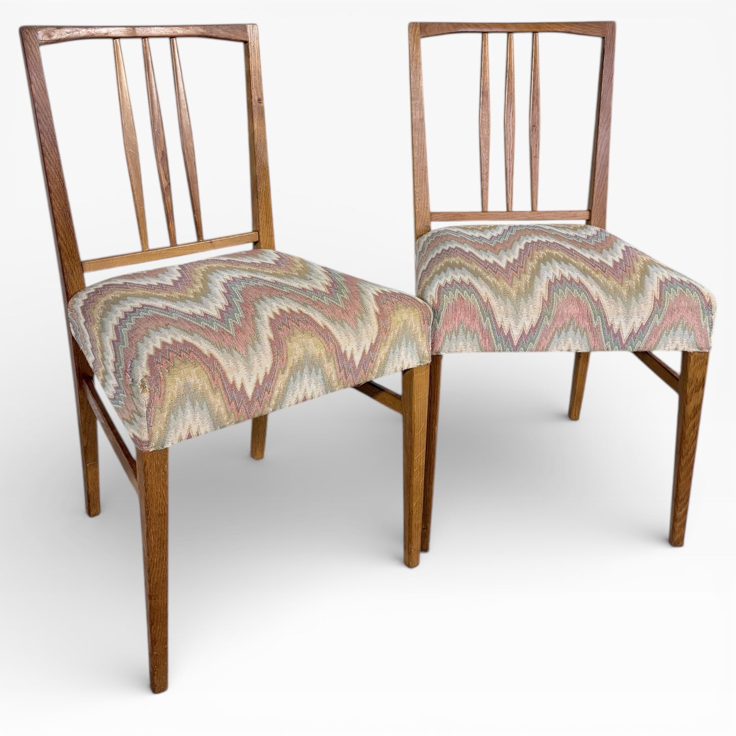 Gordon Russell Paisley Upholstered Dining Chairs (Pair)