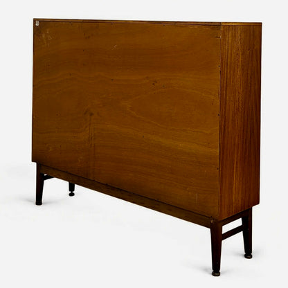 Mid Century Nathan Teak Cabinet Bookcase